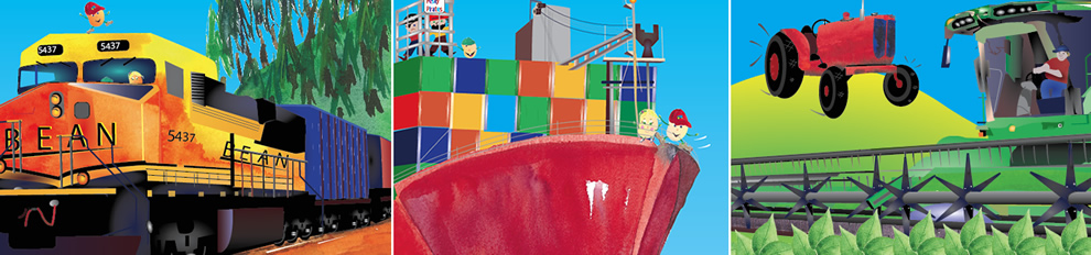 Harry the Bean Train and Ship